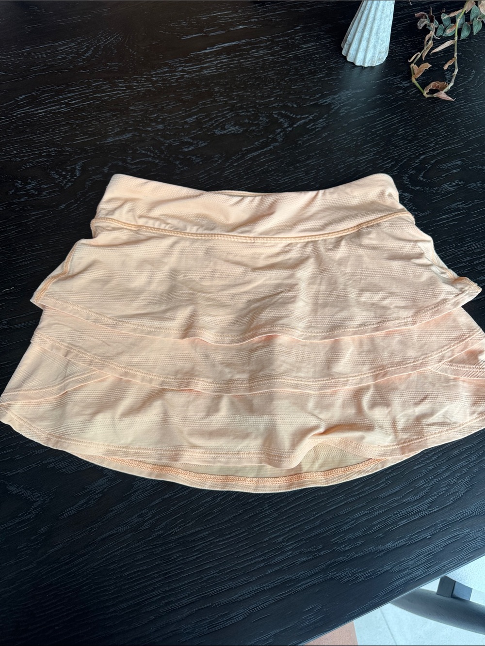 lululemon athletica Peach Tiered Active Skort